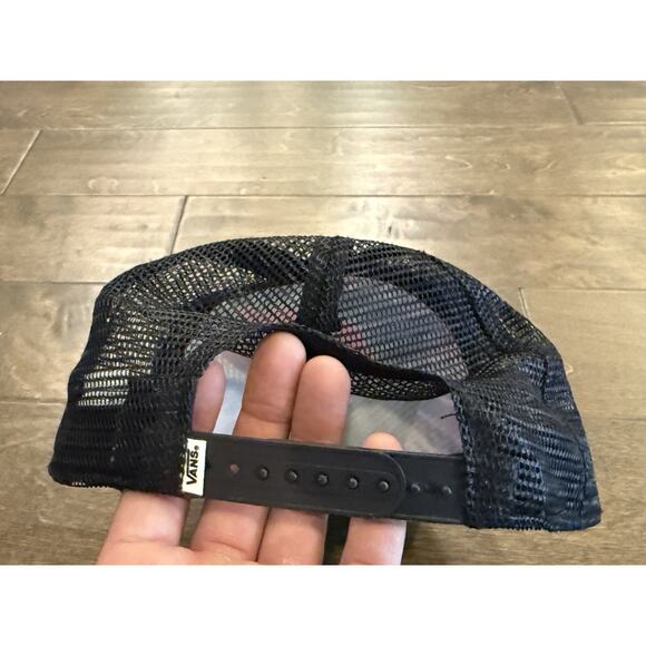 Vans Mens Tie-Dye Adjustable SnapBack Trucker Hat Mesh Back Baseball Cap - Picture 5 of 6